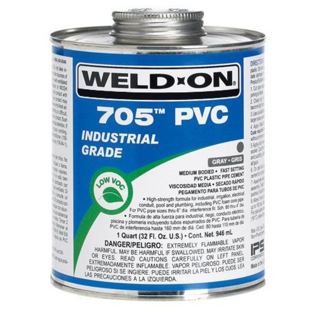 Picture of 705 CLR Pt (473 ml) PVC CEMENT SOLD IN A CARTON 12 UNITS